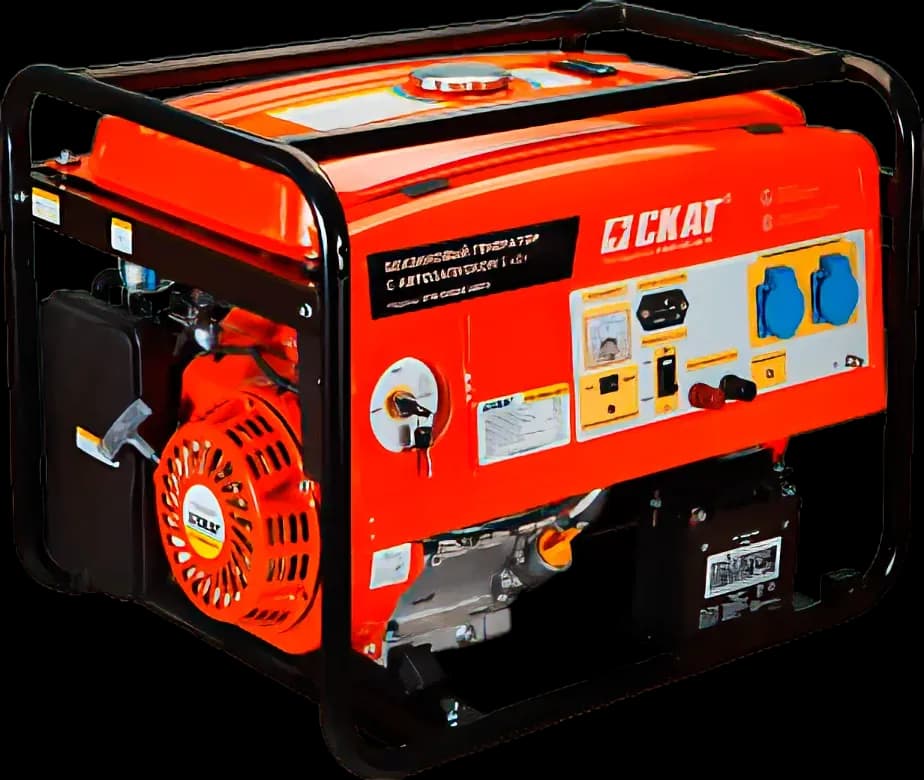Генератор бензиновый Скат УГБ-5000Е/АВТО