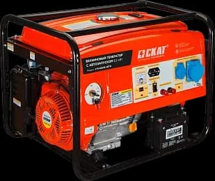 Генератор бензиновый Скат УГБ-8200Е/АВТО